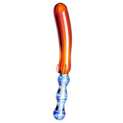 Стеклянный анальный стимулятор Art of glass Карамелька, 25х3см