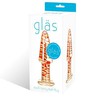 Анальная пробка Rock Candy Gläs, золотистая, 13х4,3см