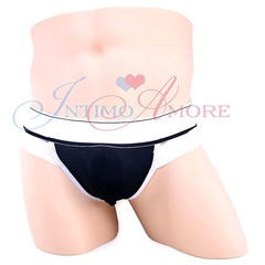 Мужские трусы Apollo™ Jock with C-Ring с кольцом, черные, L/XL(50-52р)