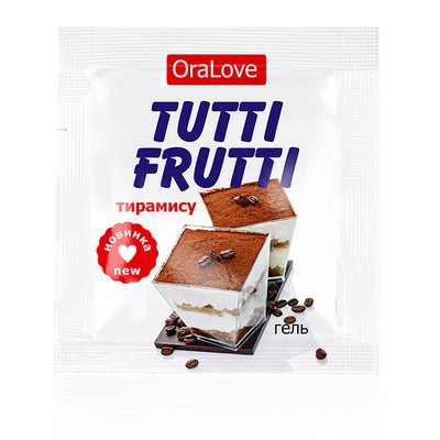 Оральный гель Tutti-Frutti OraLove тирамису, 4г, годен до 07.22г