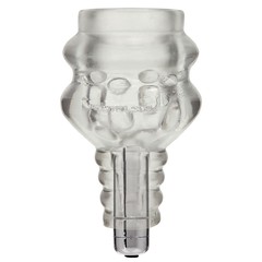Вибростимулятор мошонки из нежного UR3® The Super Ball Sucker™, 7 функций, 11х6,5см