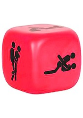 Секс-кубик антистресс love2love sexy dice с позами из Камасутры, 5х5см