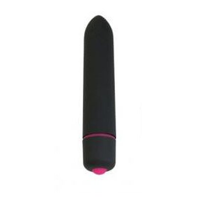 Мини-вибратор Vibrating Toys, черный, 9х1,7см