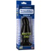 Большая анальная пробка д/фистинга Titanmen Tools Master Tool №5, 16,5х6см