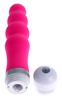 Вибратор-ёлочка розовый Silicone Bliss