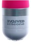 Вибратор-ёлочка розовый Silicone Bliss