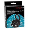 Эрекционное кольцо Tri-Snap Scrotum Support Ring™ с ремнем для мошонки, силикон, d3см