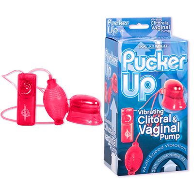 Помпа с вибрацией для клитора Pucker