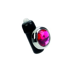 Стимулятор Precious Gems™ Panty pal с магнитом на трусики, розовый кристалл, 5см