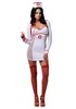 Комплект медсестры Nurse Costume (платье, болеро, чулки, ободок), SM(42-44р), уценка