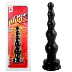 Черная анальная елочка Classic Plug