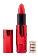 Вибратор Toyfa Black&Red помада, ABS/PVC, 8,7см