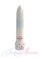 Жемчужный вибратор Jenna`s Jewels™ со стразами, 13,5х2,4см