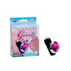 Стимулятор Precious Gems™ Panty pal с магнитом на трусики, розовый кристалл, 5см