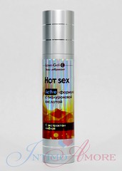 Премиум любрикант LoveGel Crazy Hot Sex (имбирь, гиалурон), 55г, годен до 07.24г