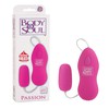 Виброяичко Body & Soul™ Passion™ pink, 2 режима, нагревается, 5,75х2,5см