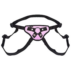Трусики Lux Fetish для страпона, розовое сердечко