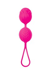 Вагинальные шарики a-toys, розовый силикон, 3,3х4см/65г