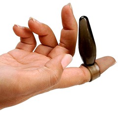 Крошечная анальная пробочка для начинающих Finger Rimmers, 7,1х1,8см