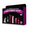 Интимный набор "Fantasy kit" (вибратор, шарики, цепочка, 3 насадки, кольцо)