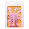 Насадка с шипиками Funky Seduction, розовая 6,6см
