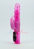 Розовый хай-тек ротатор Love Gift с пластинами, 9х9 режимов, автореверс, волна, 26х4см