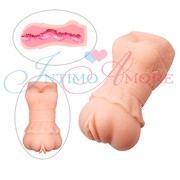 Мастурбатор-вагина 3D Realistic, Water Skin, H₂O формула, глухой тоннель, 13х7,5см