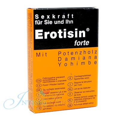 Возбудитель для двоих Эротизин форте (Erotisin Forte®) 30т