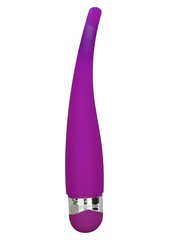 Вибратор для G-точки и клитора Internal Passion, фиолетовый силикон, 19см