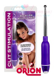 Тихий клиторальный стимулятор Rockt die Klitoris heis, 7 реж, фиолетовый, 16,7см
