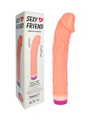 Вибратор Sexy Friend, с большой головкой для G-точки, 22,5х4-5см