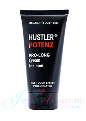 Продлевающий крем Hustler® Potenz с поддержкой эрекции, 75мл