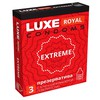 Презервативы Luxe Royal Extreme, рифленые, 180х52, 3шт, годен до 04.26г