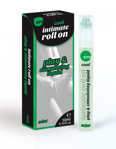 Женский стимулятор для клитора Ero intimate roll cool, мята, 10мл