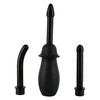 Анальный душ с насадками Kit Black, черный