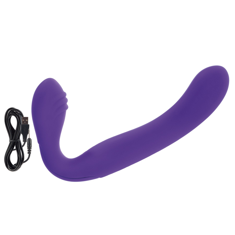 Купить безремневой страпон Love Rider™ Stimulator, малиновый силикон, 20х4/9х3см в интернет секс шоп магазине с доставкой